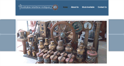 Desktop Screenshot of maritimeantiques.net